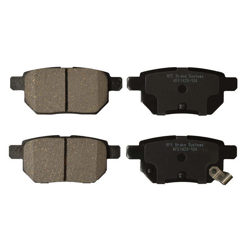 KFE1423-104 - KFE Quiet Advanced Ceramic Rear Disc Brake Pad Set For 2010-2019 Toyota Prius, Corolla Rear Disc, Matrix, Yaris SE; Scion tC, xB, iM; Lexus CT200h; Pontaic Vibe