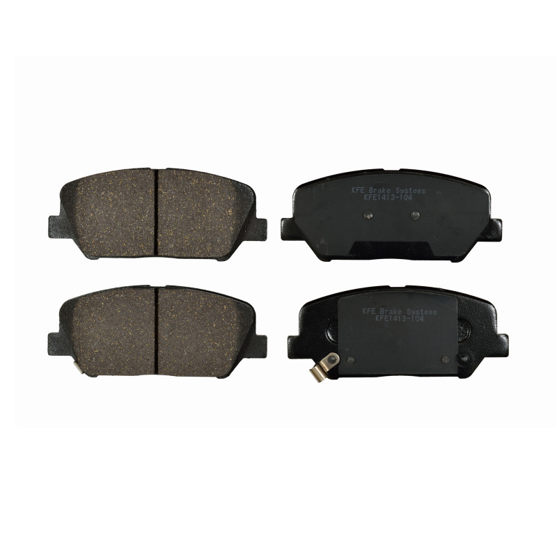 KFE1413-104 - KFE Quiet Advanced Ceramic Front Disc Brake Pad Set For 2011-2015 KIA Optima 2.0L; Hyundai Genesis Coupe Standard Brakes