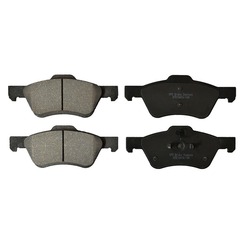 KFE1047A-104 - KFE Quiet Advanced Ceramic Front Disc Brake Pad Set For 2011-2012 Ford Escape Non-Hybrid; 2011 Mercury Mariner Non-Hybrid