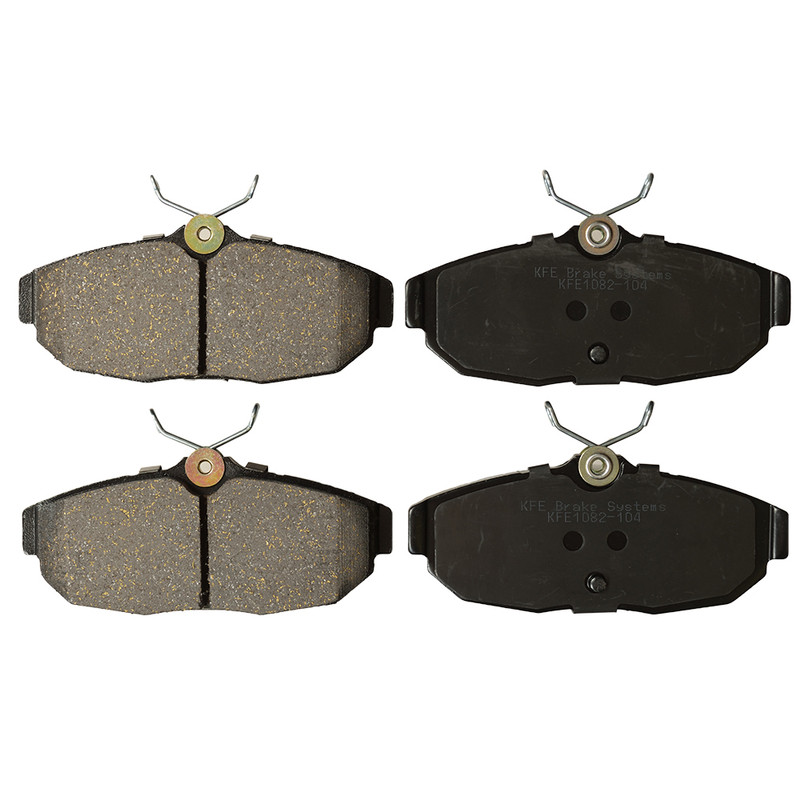 KFE1082-104 - KFE Quiet Advanced Ceramic Rear Disc Brake Pad Set For 2005 2006 2007 2008 2009 2010 Ford Mustang