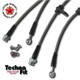 Techna-Fit Stainless Steel Braided Brake Lines FRONT and REAR For 2015-2020 Honda Fit