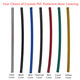 Techna-Fit Stainless Steel Braided Brake Lines Color Choices