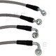 Techna-Fit Stainless Steel Braided Brake Lines FRONT and REAR For 2023-2025 Acura Integra A-Spec Base  2022-2025 Honda Civic Si