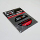 Ralliart Fuel Cap Garnish Regular Gas Mitsubishi Carbon Sticker