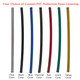 Techna-Fit Stainless Steel Braided Brake Lines Color Choices