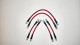 Techna-Fit Stainless Steel Braided Brake Lines FRONT and REAR For 1989-1991 Volkswagen Corrado G60 1991-1993 Passat Synchro Canada 1995 Passat 2.0L in RED OPEN BOX