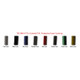 Techna Fit  Stainless Steel Braided Brake Lines Color Choices Clear, Black, Blue, Charcoal, Red, Smoke, Green, Yellow