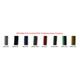 Techna Fit  Stainless Steel Braided Brake Lines Color Choices Clear, Black, Blue, Charcoal, Red, Smoke, Green, Yellow