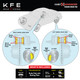 KFE Brake Systems QuietAdvanced Ceramic Disc Brake Pad Set Front