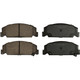 KFE273-104 - KFE Quiet Advanced Ceramic Front Disc Brake Pad Set For 1988-2000 Honda Civic, Civic Del Sol, CRX, 1984-1985 Accord