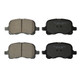 KFE741-104 - KFE Quiet Advanced Ceramic Front Disc Brake Pad Set For 1998-2002 Toyota Corolla; Chevrolet Prizm