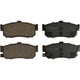 KFE540-104 - KFE Quiet Advanced Ceramic Rear Disc Brake Pad Set For Nissan Altima, Maxima, Sentra; Infiniti G20, I30