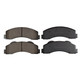 KFE1414-104 - KFE Quiet Advanced Ceramic Front Disc Brake Pad Set For 2010-2017 Ford F-150 F150, Expedition; Lincoln Navigator