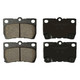 KFE1113-104 - KFE Quiet Advanced Ceramic Rear Disc Brake Pad Set For Lexus GS300, GS350, GS450h, GS460
