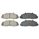 KFE679-104 - KFE Quiet Advanced Ceramic Front Disc Brake Pad Set For 1997-1998 Ford F-150 F150; Lincoln Blackwood