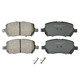 KFE956-104 - KFE Quiet Advanced Ceramic Front Disc Brake Pad Set For 2005-2010 Chevrolet Cobalt; Pontiac G5, Ion