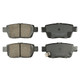 KFE1103-104 - KFE Quiet Advanced Ceramic Rear Disc Brake Pad Set For 2006-2014 Honda Ridgeline; 2009-2014 Acura TL