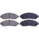 KFE1723-104 - KFE Quiet Advanced Ceramic Front Disc Brake Pad Set For 2016-2020 Honda Pilot 17-20 Ridgeline 14-20 Acura MDX