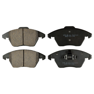KFE1107-104 - KFE Quiet Advanced Ceramic Front Disc Brake Pad Set For