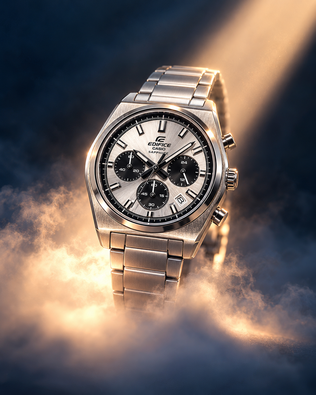 Casio EFB-730D-7AV - detail and lifestyle view 7