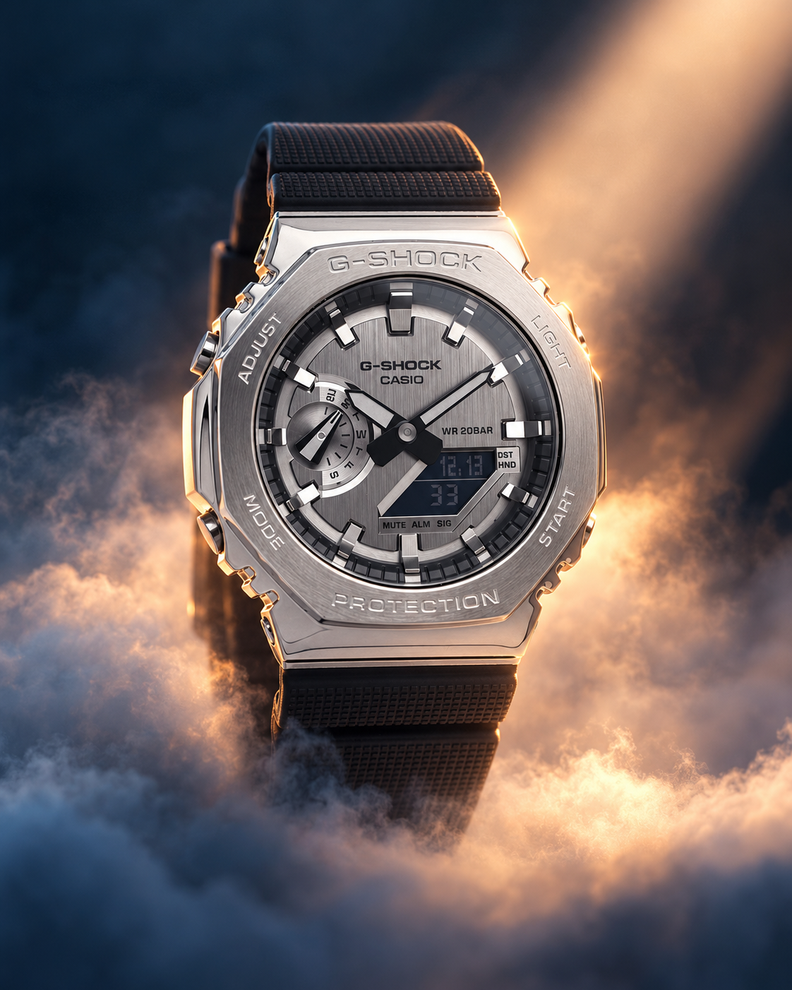Casio GM-2100-1A - detail and lifestyle view 7