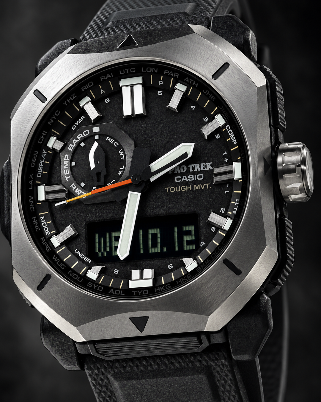 Casio PRW-6900Y-1 - macro product view