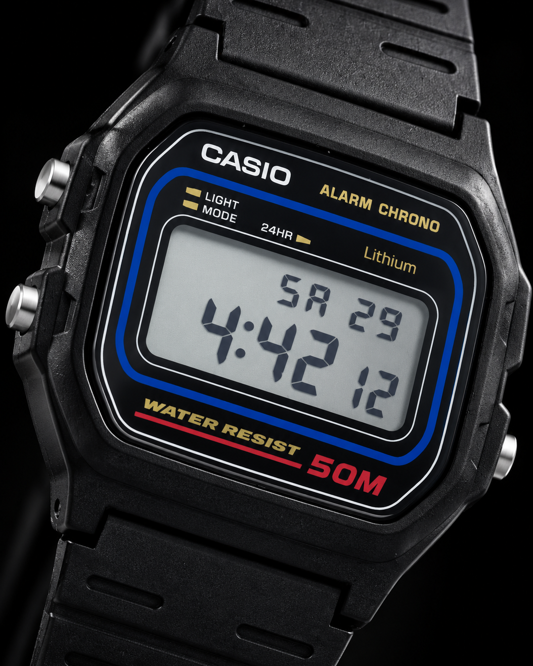 Casio W-59-1VQ - macro product view
