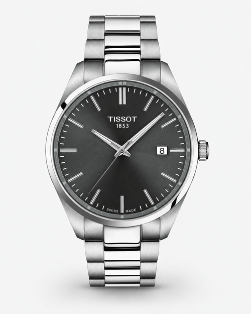 Tissot T150.410.11.081.00 PR 100 Quartz 40 mm Anthracite Dial Watch