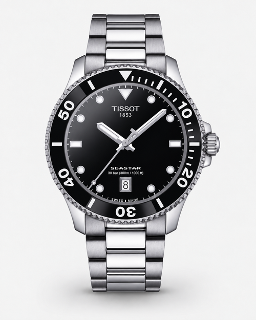 Tissot T120.410.11.051.00 Seastar 1000 Quartz 40 mm Black Dial Watch