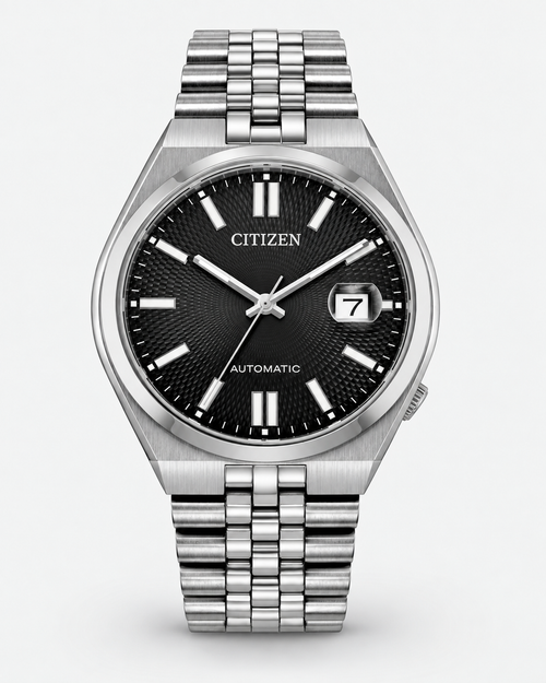 Citizen NK0020-55E TSUYOSA 60 Automatic 40 mm Black Dial Watch