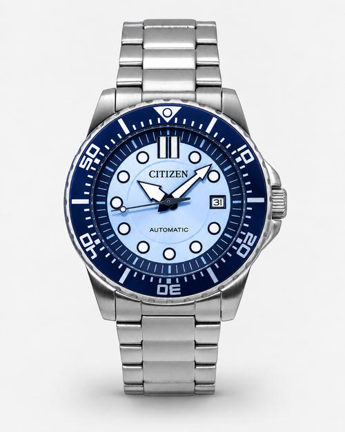 Citizen NJ0178-81M Mechanical Automatic 43 mm Beginning Blue Dial Watch