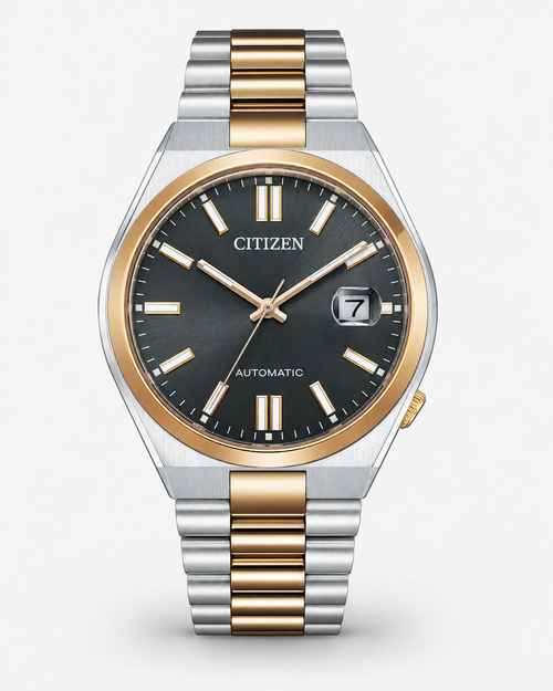 Citizen NJ0154-80H TSUYOSA Two-Tone Automatic 40 mm Black Dial Watch