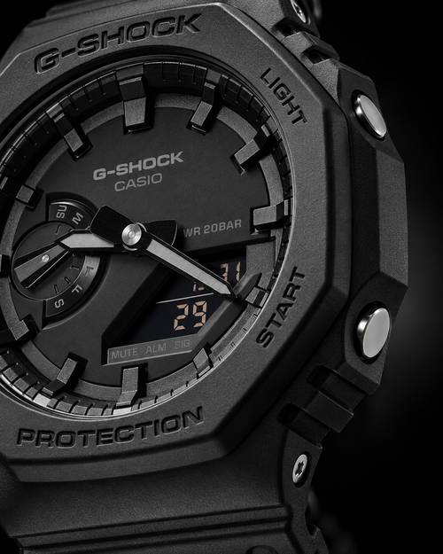 Casio GA-2100-1A1 - macro product view