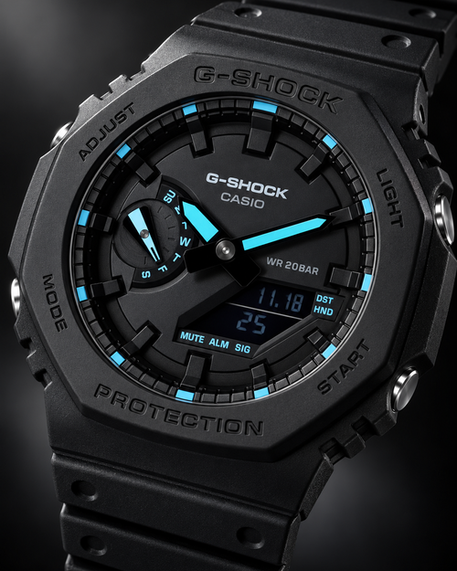 Casio GA-2100-1A2 - macro product view