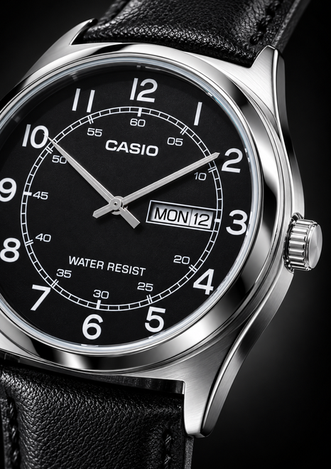 Casio MTP-V006L-1B2 - macro product view