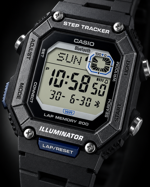 Casio WS-B1000-1AV - macro product view