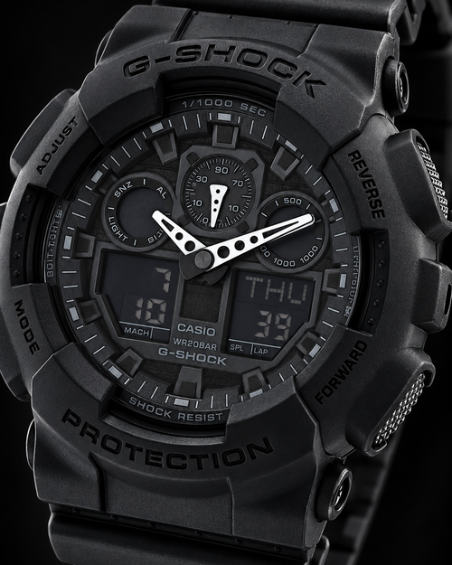 Casio GA-100-1A1 - macro product view