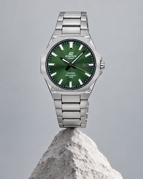 Casio EFR-S108D-3A - detail and lifestyle view 6
