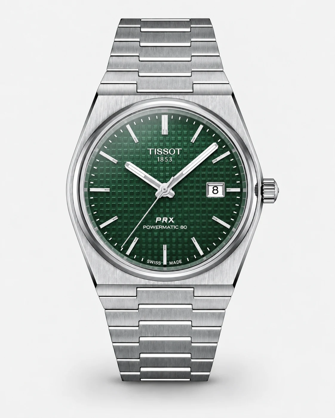 Tissot T137.407.11.091.00 PRX Powermatic 80 Automatic 40 mm Green Dial Watch