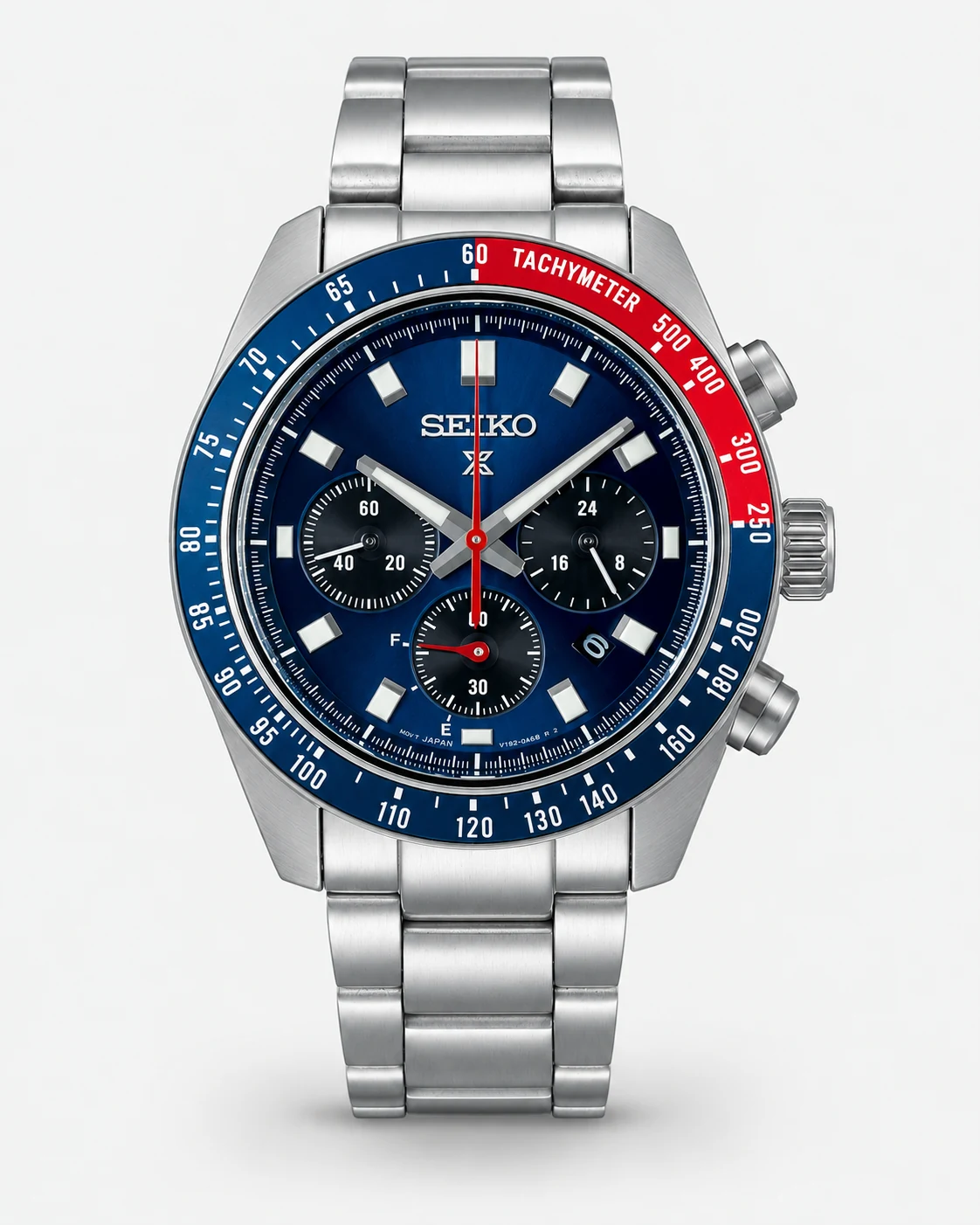 Seiko SSC913 Prospex Speedtimer Solar Chronograph 41.4 mm Blue Dial Watch