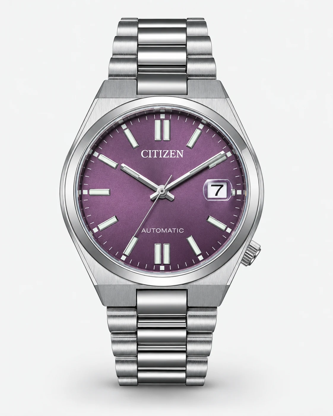 Citizen NJ0200-50W TSUYOSA 37mm Automatic 37 mm Purple Dial Watch