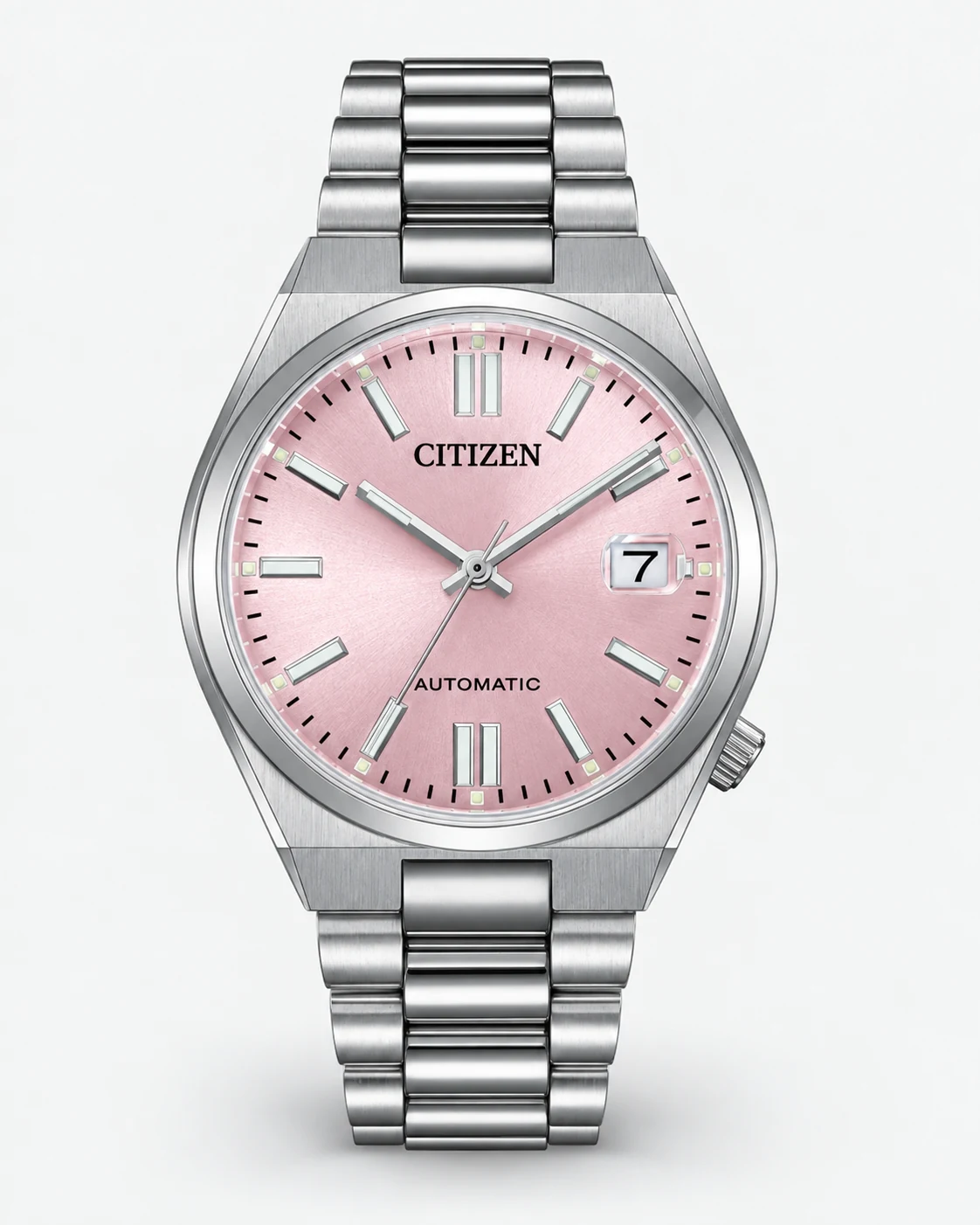Citizen NJ0200-50Z TSUYOSA 37mm Automatic 37 mm Pastel Pink Dial Watch