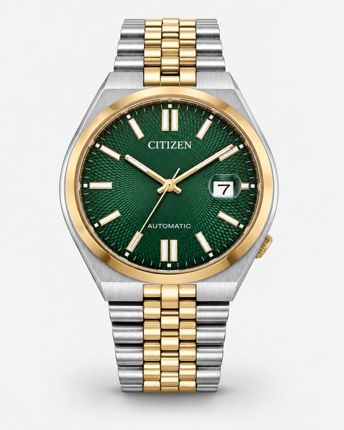 Citizen NK0024-54X TSUYOSA 60 Two-Tone Automatic 40 mm Green Dial Watch