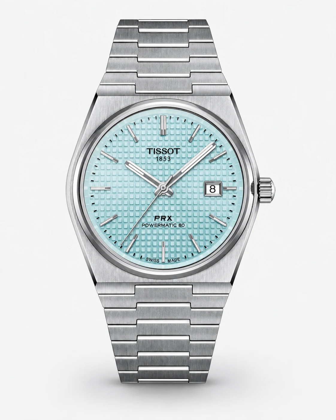Tissot T137.407.11.351.00 PRX Powermatic 80 Automatic 40 mm Ice Blue Dial Watch