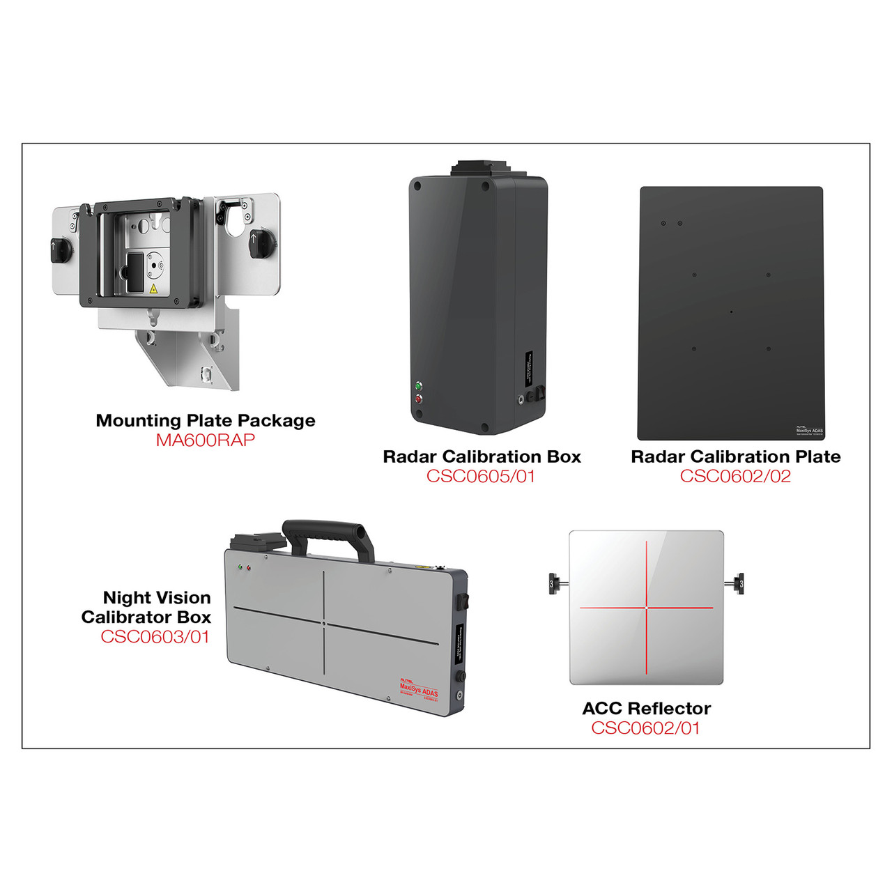 Autel MA600CAL3: MA600 Calib. Pkg 3 -Mobile ADAS Frame Acc