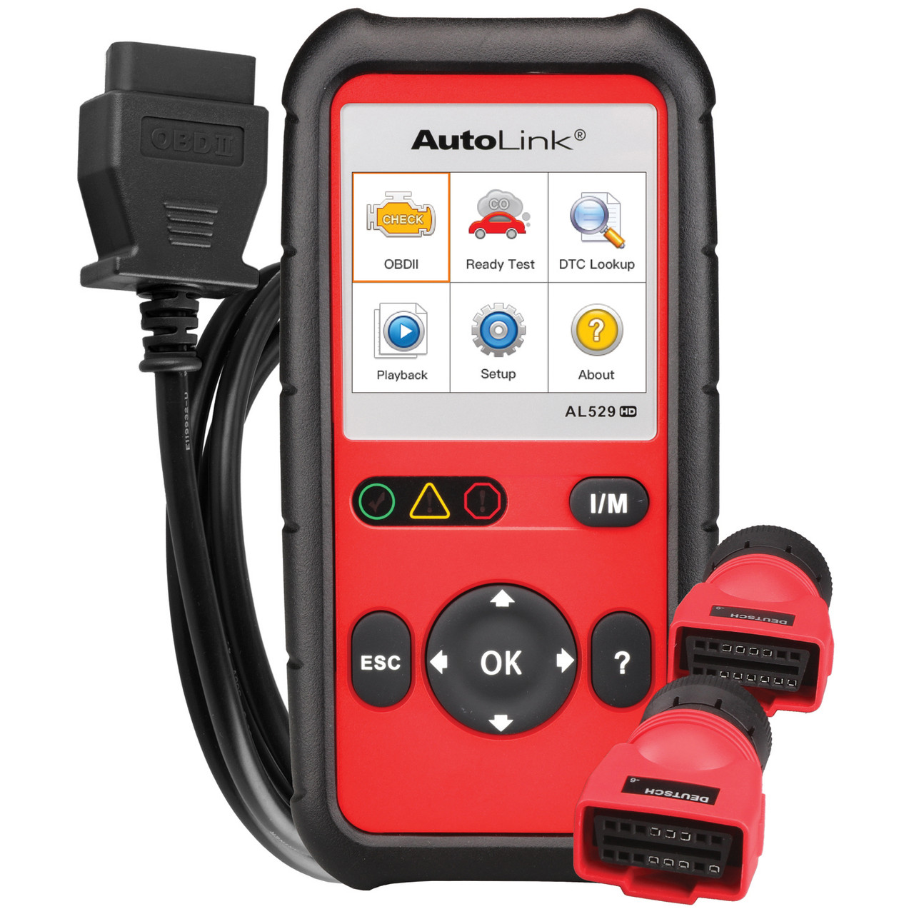 Autel AL529HD: AutoLINK AL529HD Heavy Duty Scan Tool Code Reader