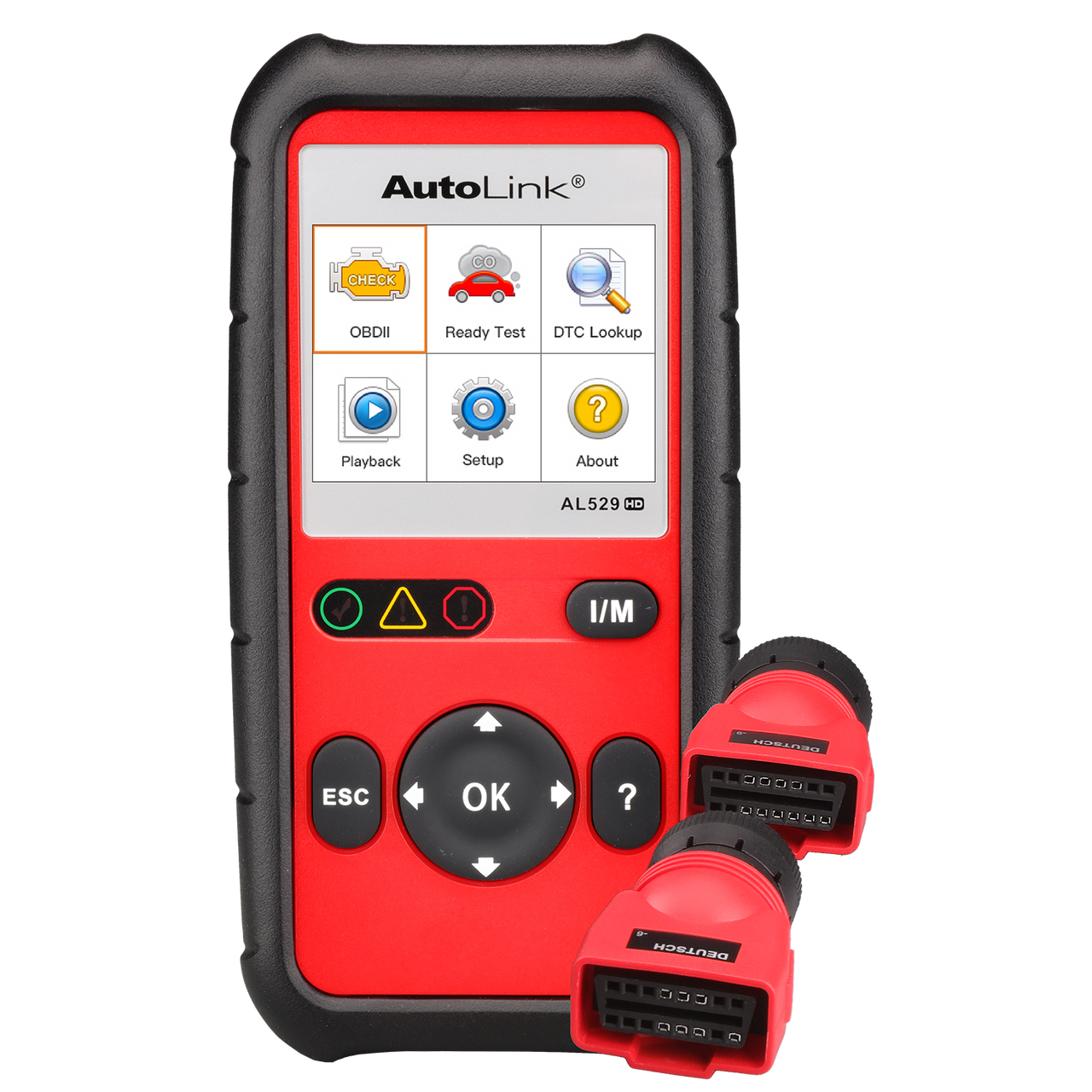 Autel AL529HD: AutoLINK AL529HD Heavy Duty Scan Tool Code Reader