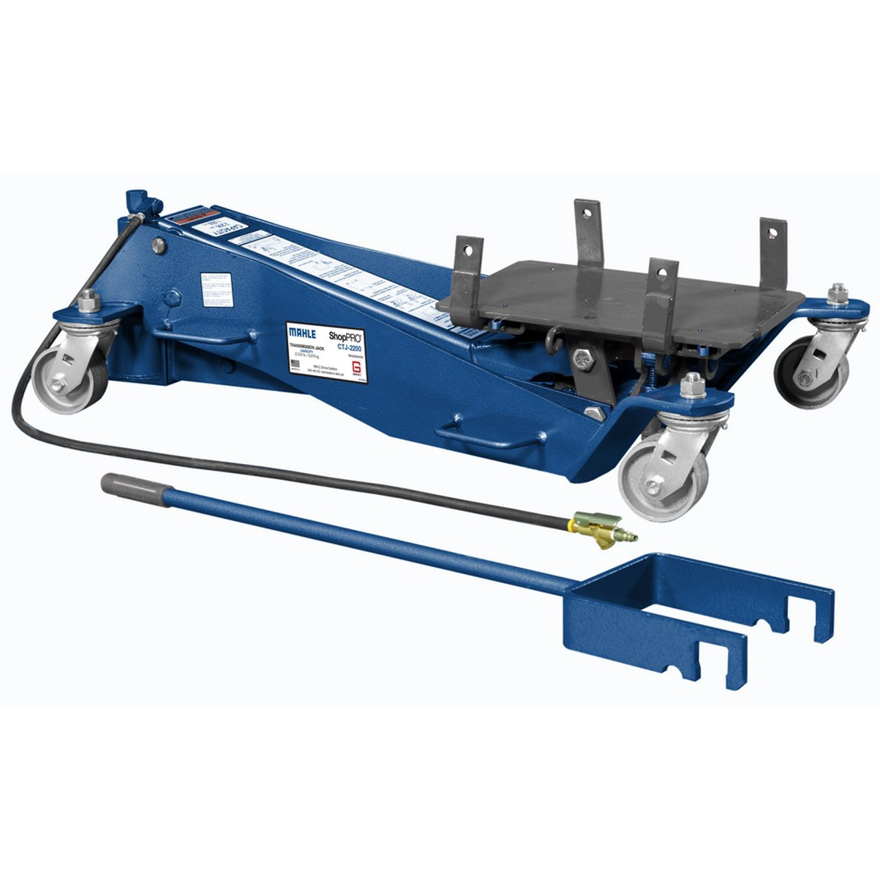 Mahle CTJ-2700H: 2,700 lb. Commercial Vehicle  Transmission Jack - High Rise