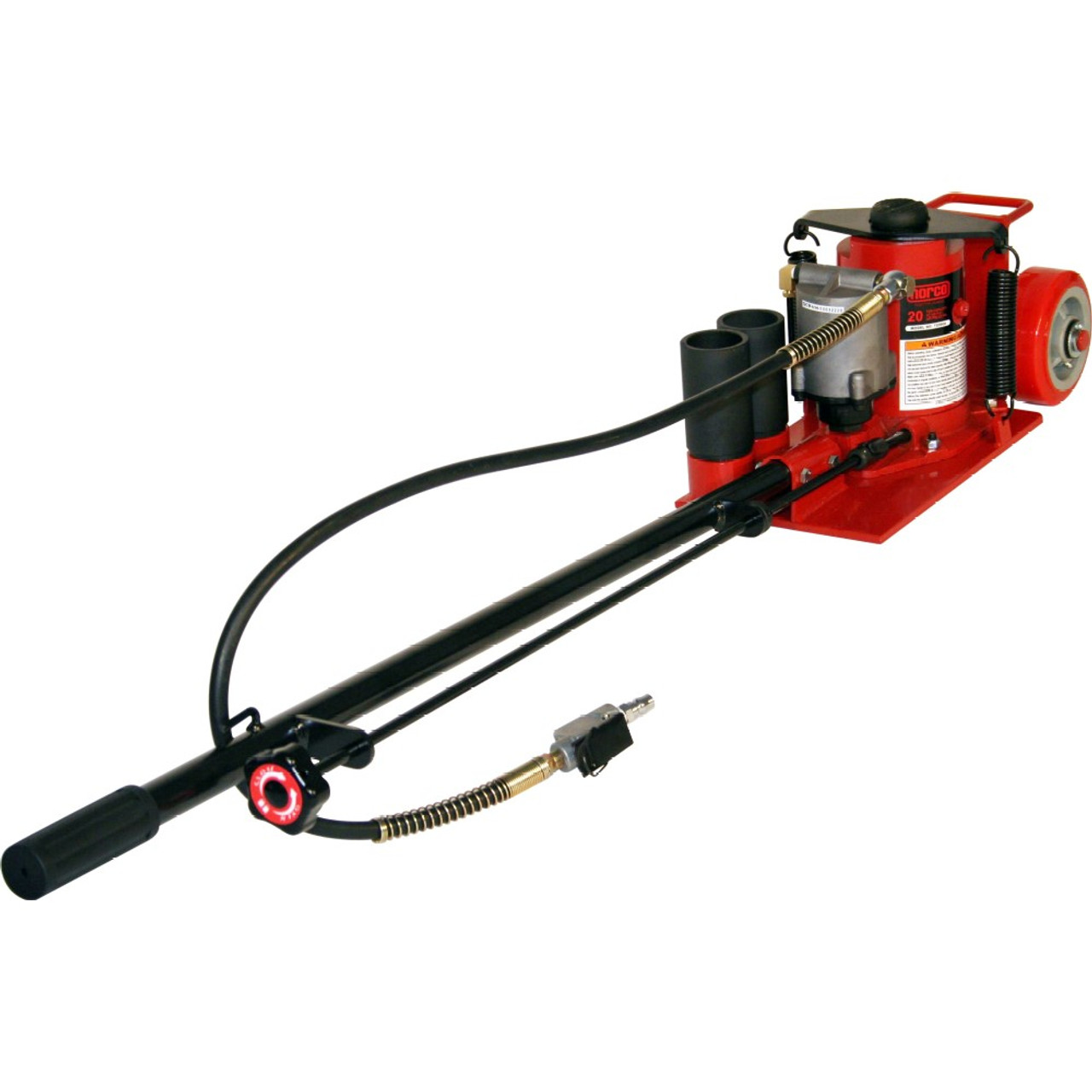 Norco 72080A: 20 Ton Air/Hydraulic Floor Jack - Standard Height