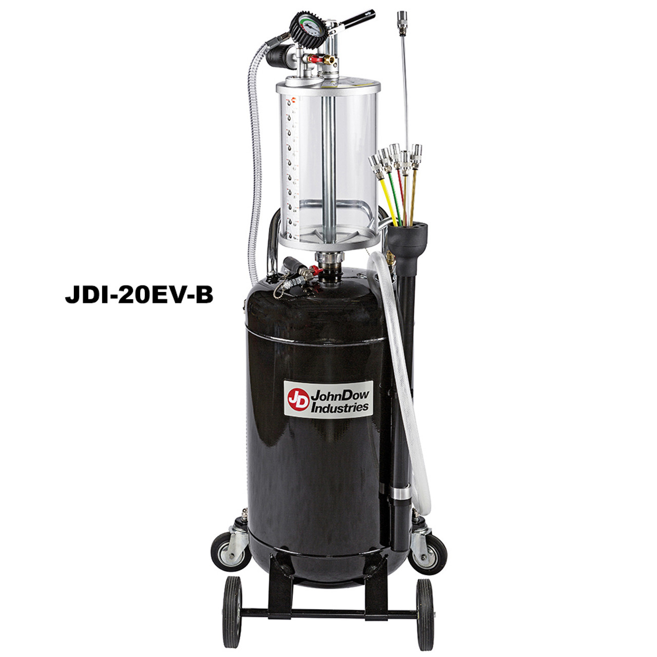 John Dow JDI 20EV-B: 20 Gal. Fluid Evacuator W/Transparent Bowl